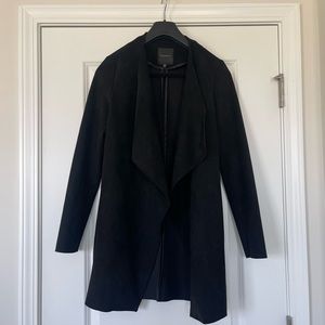 Dynamite Black Suede Blazer / Jacket - XS